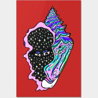 Trippy universe Posters and Art